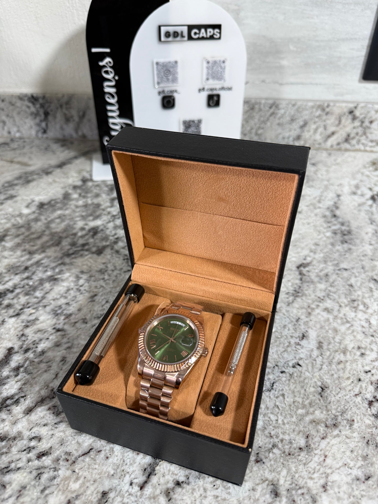 RELOJ SEIKO VERDE